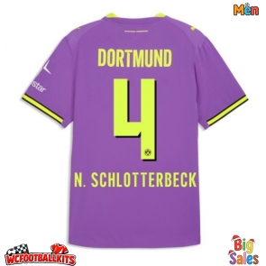 Borussia Dortmund Nico Schlotterbeck #4 Replica Third Stadium Shirt 2026-27 Short Sleeve